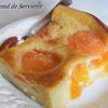 Clafoutis amandine aux abricots du jardin