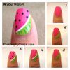 Nail art d'été fruité
