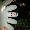 Nail art Bonhomme de neige