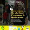 NR Des Jeux et Loisirs est partenaire du Start-UP week-end organisé par Initiative For Africa du 24 au 26 juin prochain. Pendant ces trois jours, venez apprendre à monter votre Start-UP et tenter de remporter des prix d'une valeur de 5000 euros ! N'hésitez pas à vous inscrire dès maintenant en suivant le lien suivant : http://bit.ly/24Xr4R4 !"