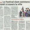 Le Progrès annonce le programme du festival
