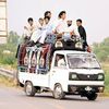 Trafic conditions in Pakistan