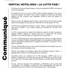 Hotel-Dieu Paris : la lutte paie!