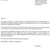Rappel de notre courrier précédent à M. Besnier, aménageur unique du secteur Quantinière/Guérinière