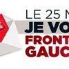 Le 25 mai, votez Front de Gauche