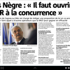 Louis Negre, porte-parole des sociétés privées de transports