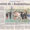 BadmintHon 2015 : la 7ème en bonne compagnie !