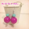 Boucles d'oreilles boulettes!