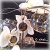 Collection pluie de paillette bronze: