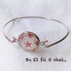 Bracelet cabochon étoilé: