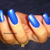 Vernis bleu effet jean Sabrina Azzi