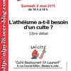 Café laïque à Mantes la Jolie