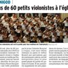Concert à Manigod : Nos violonistes à l'honneur dans le Dauphiné
