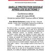Quelle protection sociale après les élections ?