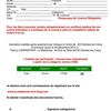 BULLETIN D'INSCRIPTION