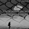 Pensées et actions