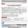 La lettre des élu-e-s affilié-e-s à l'ANECR du groupe Nouveau Monde en Commun Octobre 2016