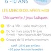 NOUVEAU cours les MERCREDIS pour les 6 - 10 ans