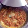 Tajine tomates œufs à la marocaine