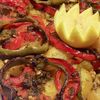 Saumon au légumes