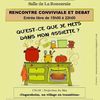 Qu'est-ce que je mets dans mon assiette?? Conférence/débat à LAVEYRON 28 janvier