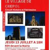 Circuit historique et patrimoine à CRÉPOL