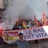 14 avril: les cheminots en manif chez Wauquiez. C'est la bataille du rail !