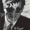 Andy Warhol with Flower @ Dennis Hopper. 1963