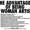 The Advantages of Being a Woman Artist @ Guerrilla Girls. 1988