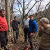 28 mars 2015 : débroussaillage sur la ronde des fours