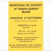 Dim 27 Septembre 2015: Montaigu de Quercy