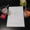 smoothie bar Camille made
