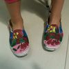 Hand painted shoes