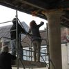 Installation des guirlandes