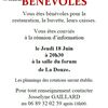 Bénévoles Restauration/Buvette