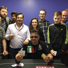 Le champion d'X-trem Poker