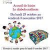 Dossier d'inscription pour les vacances de la Tousaint