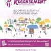 Arreux : Le recensement de la population aura lieu du 19/01/2017 au 18/02/2017