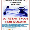 1er Forum santé à Nouzonville le 25 juin 2015