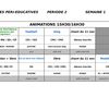 Programme des Activités Péri-Educatives de la 2ème période