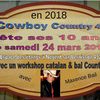 Pour les 10 ans de Cowboy Country 45 Workshop catalan et bal country le samedi 24 mars 2018