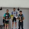 Denis Marchienne et Nathan D'Anzi sur le podium de Présilly