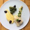 Kabelauw op "Grenobloise" wijze - Polenta - Spruiten