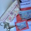 Trousse Fleurie - Un chat dans l'aiguille.