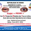 Projet "PECMY":Prise En Charge des Maladies des Yeux en milieu scolaire dans la Zone Sanitaire de Kandi au Nord du Bénin:Kandi-Gogounou-Sègbana.Contact: +229 96426342 ou bien +229 65350165
