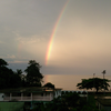 Quand l'aurore se fait arc-en-ciel et le crépuscule flamboyant...