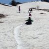 Reprise des entraînements physiques pour cet été 2017. La neige est encore là! Et tant mieux pour la descente!