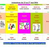 Animation du 23 au 27 mai