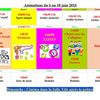 Animation du 06 au 10 juin