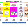 planning de la semaine